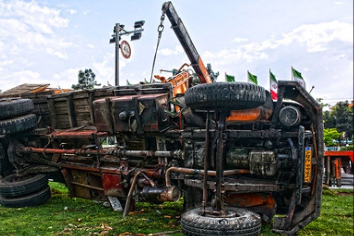 ۳ کشته و مجروح در تصادف کامیون با سواری "تیگو"