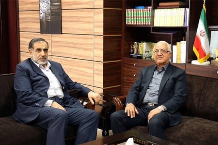 سرپرست دانشگاه آزاد اسلامی با رییس دانشگاه پیام نور دیدار کرد