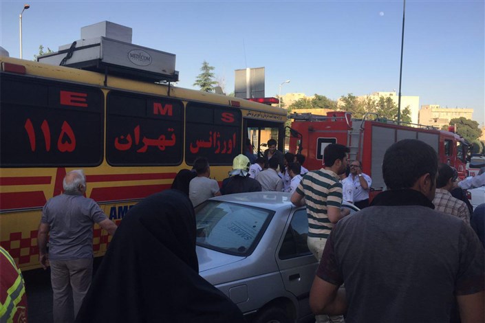  ۵۰ مصدوم حادثه برخورد قطار در ایستگاه طرشت به بیمارستان منتقل شدند / اسامی مصدومان