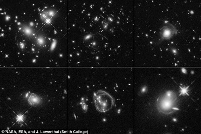 درخشان‌ترین تصاویر از کهکشان‌های مادون‌قرمز