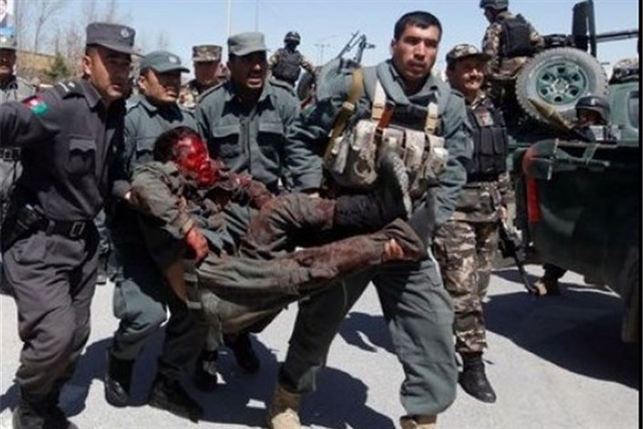 کشته شدن نیروهای پلیس افغانستان در حمله هوایی آمریکا