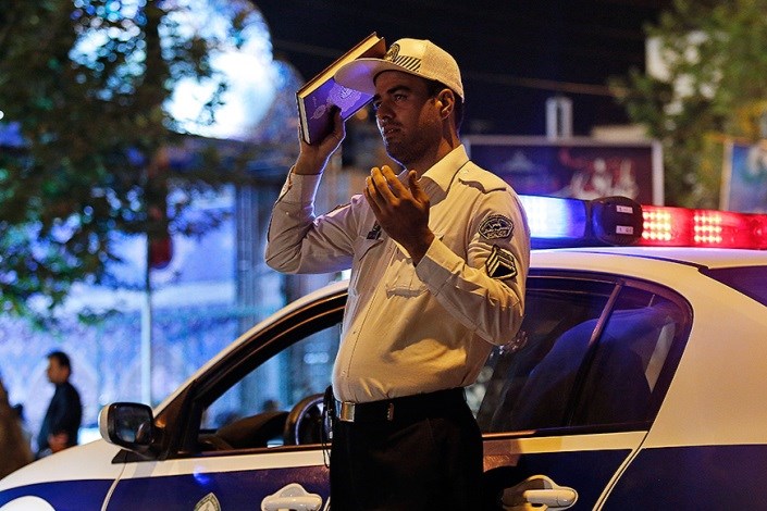اقدامات پلیس راهور برای شب های قدر/ استقرار در اطراف مساجد و حسینیه ها