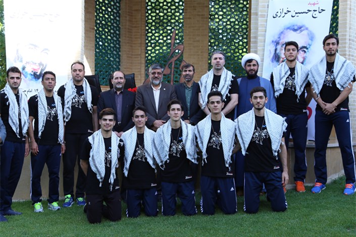   حضور تیم های تکواندو ایران با نام شهید خرازی در مسابقات قهرمانی جهان