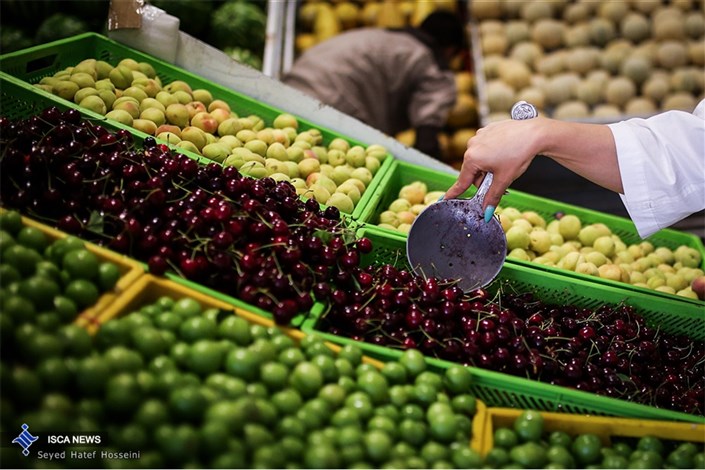 قیمت انواع  میوه و سبزی در بازار