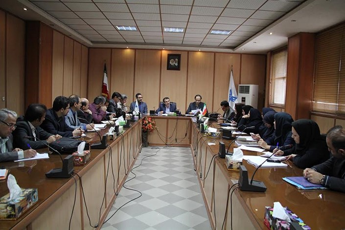 جلسه هماهنگی برگزاری مصاحبه آزمون دکتری تخصصی دانشگاه آزاد اسلامی استان گیلان