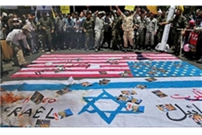 گزارش لس‌آنجلس تایمز از مراسم روز قدس/آمادگی سربازان آیت‌الله خامنه‌ای در دفاع از حرمین مقدس در عراق و سوریه