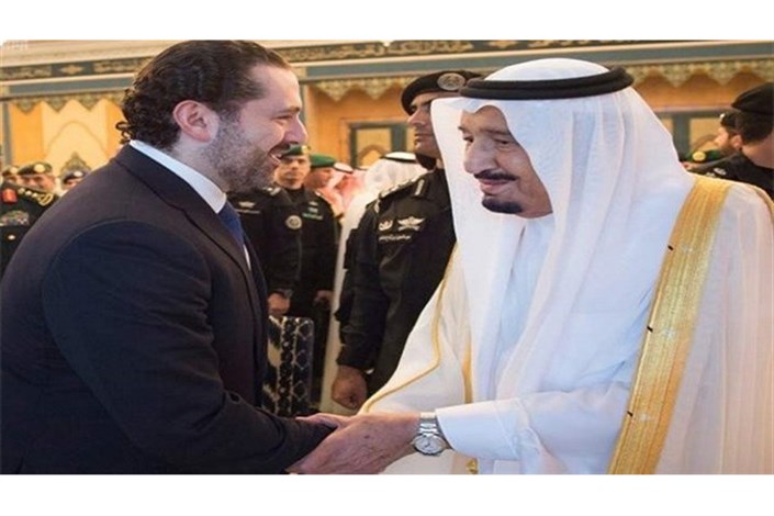 دیدار سعد حریری با پادشاه و ولیعهد عربستان پس از اقامه نماز عیدفطر
