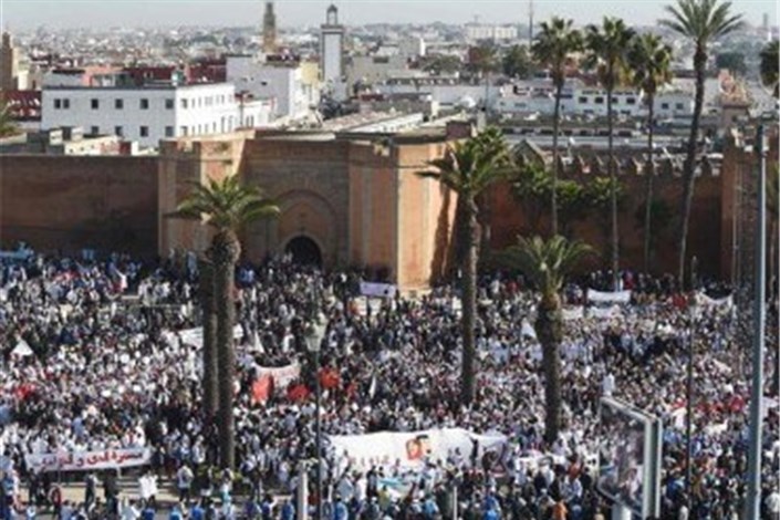 تشدید تظاهرات سراسری در مغرب / پلیس با معترضان درگیر شد