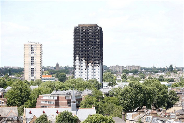  نویسندگان بریتانیایی از قربانیان آتش سوزی در برج گرنفل لندن حمایت کردند