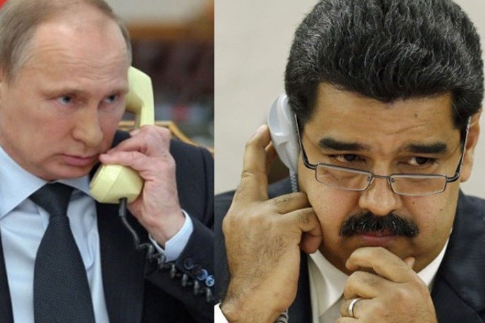 گفتگوی تلفنی مادورو و پوتین