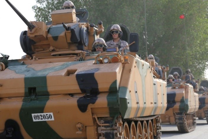 ششمین کاروان نظامیان ترکیه به قطر رسید