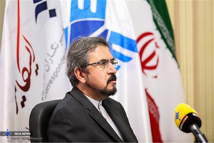 قاسمی : سفر غیرمنتظره یک مقام اتحادیه اروپایی به ایران کذب است