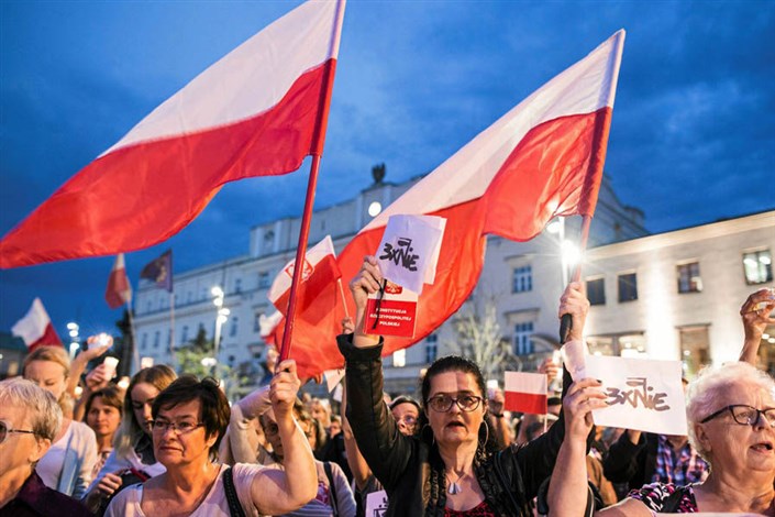 راهپیمایی مردم لهستان/ گزارش تصویری