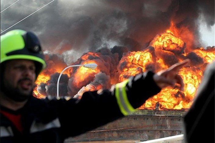 آتش در انبار ایرانسل کرمان