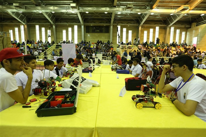 برگزاری  دهمین دوره المپیاد کشوری ربات‌های آموزشی و دومین دوره مسابقات استیم کاپ آزاد ایران