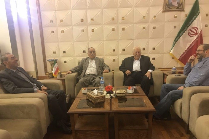 مسئول جبهه مردمی برای آزادی فلسطین به تهران آمد