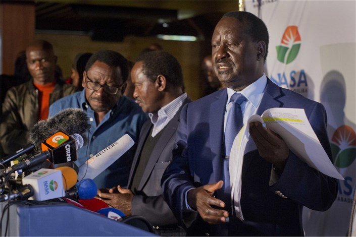 رئیس جمهور کنیا درانتخابات  پیشتاز است