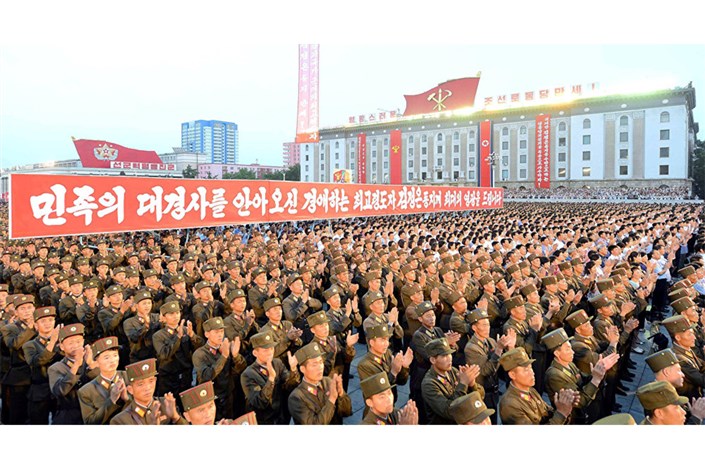 داوطلب شدن 3.5 میلیون شهروند کره شمالی برای جنگیدن با آمریکا