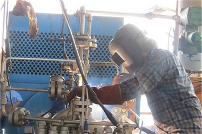انجام تعمیرات اساسی پمپ اصلی انتقال نفت در سکوی AB مجتمع ابوذر