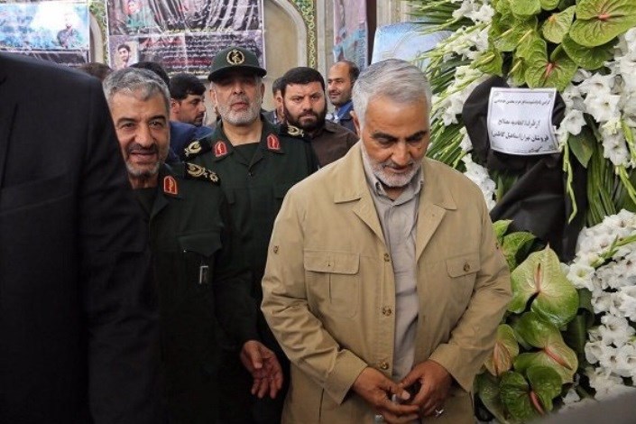 مراسم تشییع و تدفین پدر سردار سلیمانی در کرمان برگزار شد 