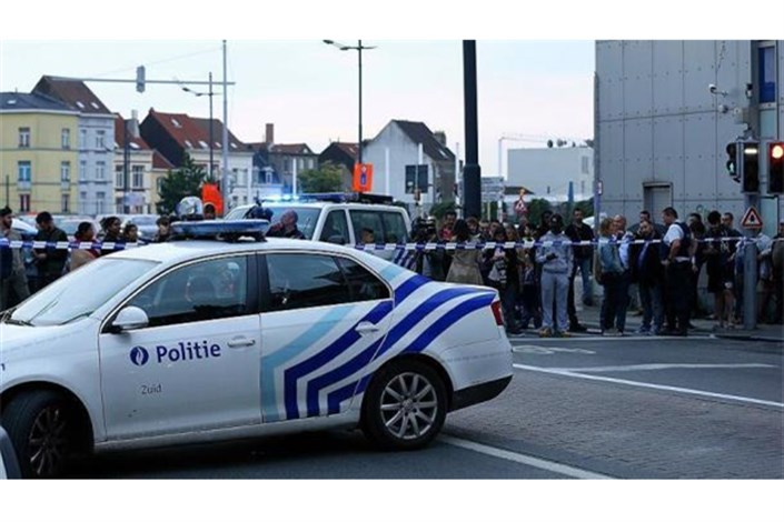 حمله با قمه به سربازان در  بلژیک