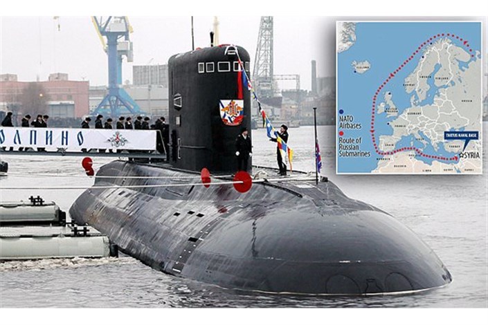 استقرار ۲ زیردریایی جدید روسیه در آب‌های مدیترانه