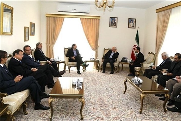 دیدار معاون رئیس مجلس سنای شیلی با ظریف