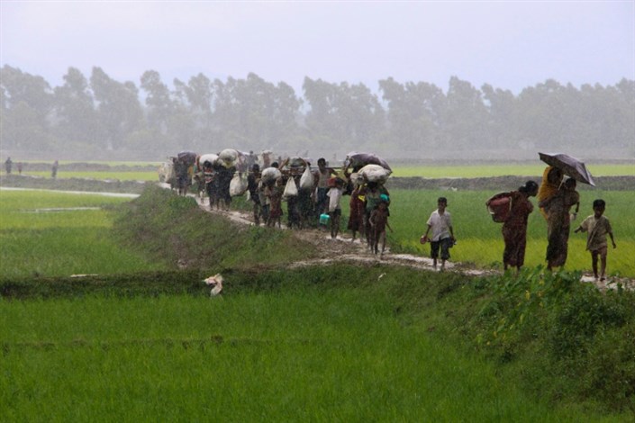  87 هزار پناهنده  میانماری در بنگلادش