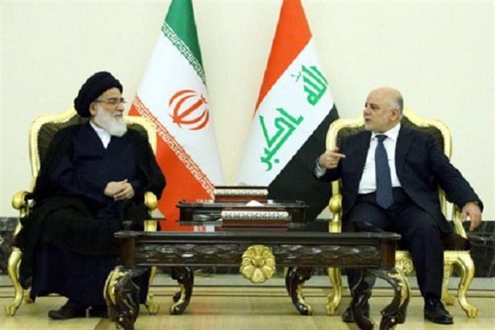 دیدار آیت الله هاشمی شاهرودی با نخست وزیر عراق