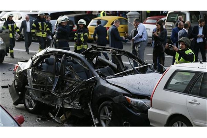 انفجار خودرو در پایتخت اوکراین یک کشته برجای گذاشت