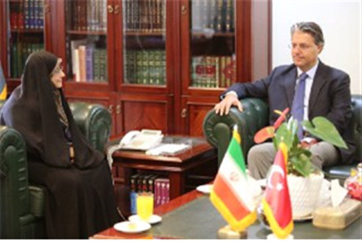 دیدار سفیر ترکیه با رئیس سازمان اسناد و کتابخانه ملی ایران