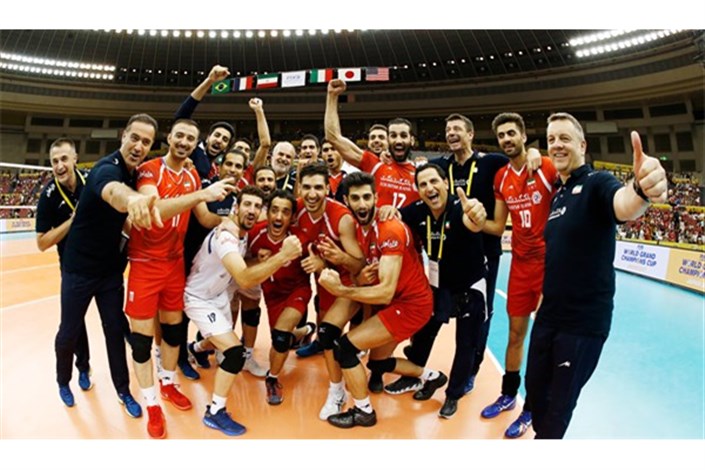 رده بندی نهایی والیبال جام قهرمانان بزرگ/ ایران با یک باخت در رده سوم ایستاد 