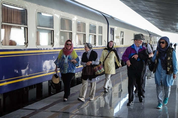 بیست و یکمین قطار گردشگران خارجی از شرق می‌آید