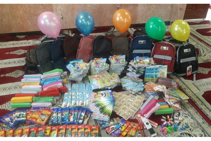 توزیع ۴۰ هزار بسته لوازم‌التحریر میان دانش‌آموزان مناطق محروم