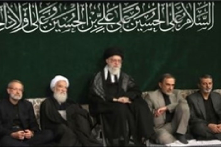 مراسم عزاداری شب تاسوعای حسینی با حضور رهبر معظم انقلاب برگزار شد