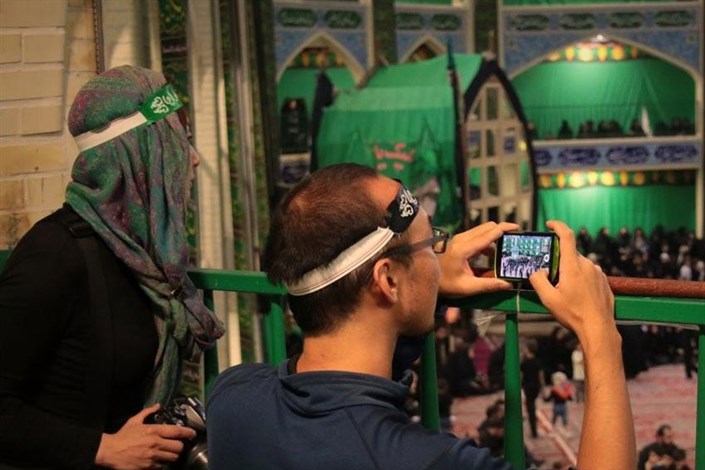 گردشگران خارجی در مراسم عزاداری محرم در یزد