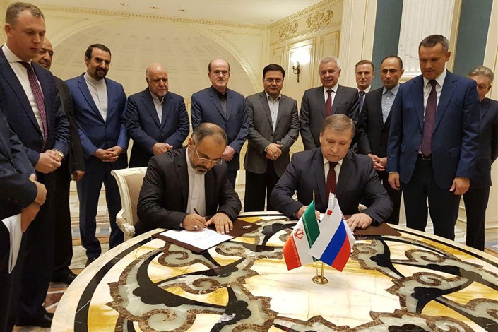 ورود روس ها به بخش ایرانی دریای خزر/ شرکت ملی نفت ایران و لوک اویل روسیه ۲ تفاهم‌نامه همکاری امضا کردند