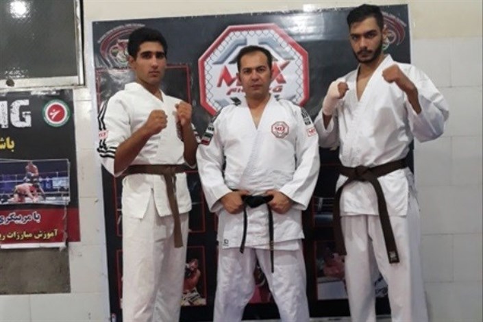 سه دانشجوی واحد میانه در مسابقات بین‌المللی کاراته جام شهرداری تبریز قهرمان شدند