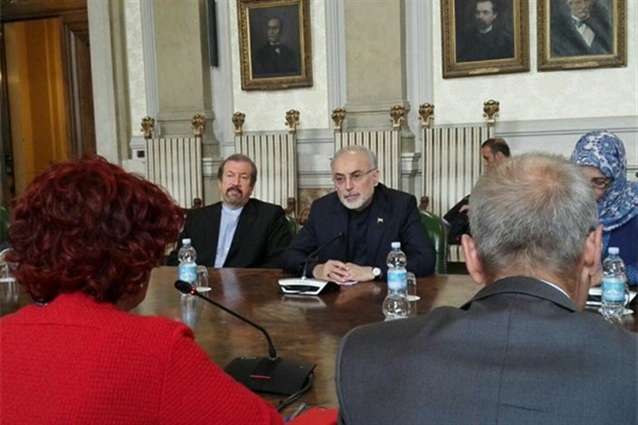 صالحی با وزیر علوم ایتالیا دیدار کرد