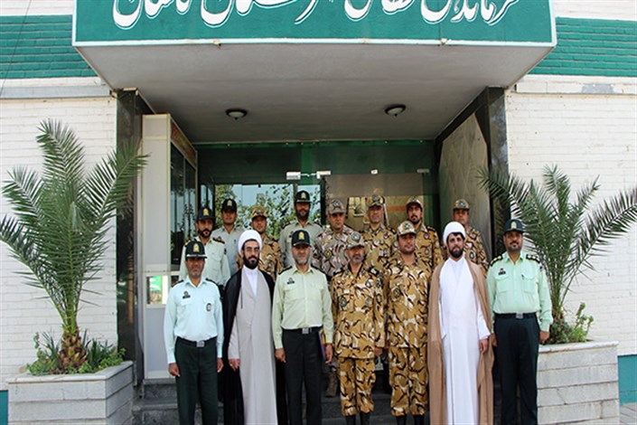 دیدار فرمانده گروه 840  موشکی نزاجا با فرمانده نیروی انتظامی کاشان و آران وبیدگل 