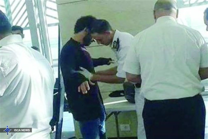 تفتیش بدنی ناجی مصر در فرودگاه قاهره