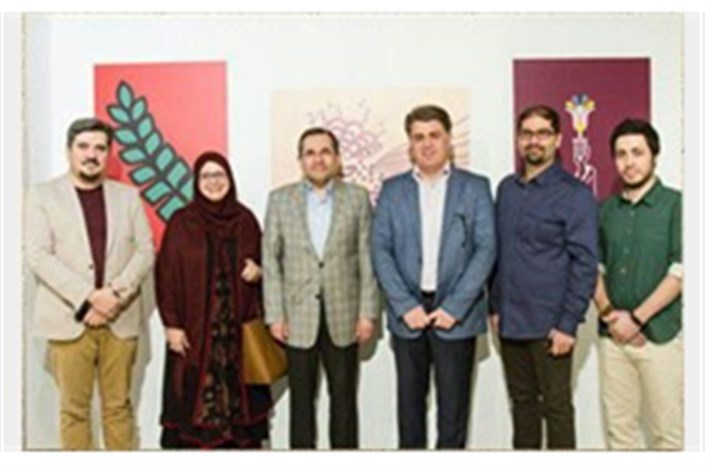 افتتاح نمایشگاه گرافیک با حضورمعاون وزارت امور خارجه