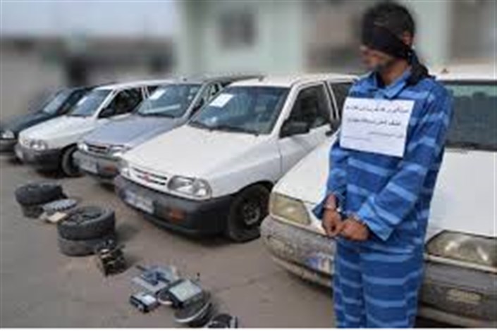دستگیری سارقان داخل خودرو با 100 فقره سرقت در پایتخت 