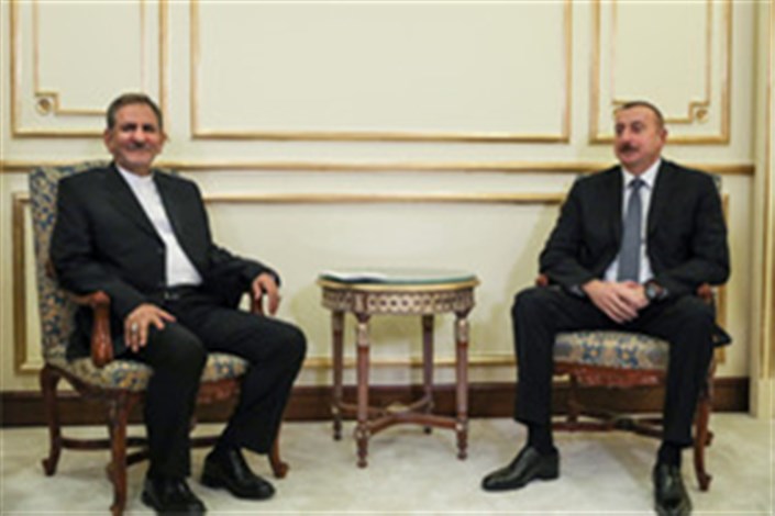 دیدار معاون اول رییس‌جمهور با رییس‌جمهور آذربایجان