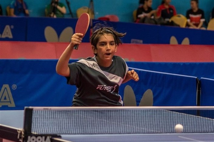 عنوان دهمی نوید شمس در مسابقات تنیس روی میز نوجوانان جهان 