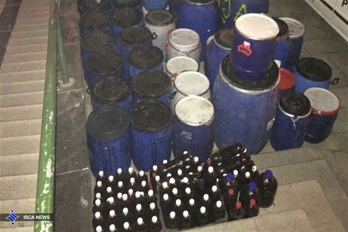 بیش از۲۹۱ هزار بطری مشروبات الکلی در کردستان کشف شد 