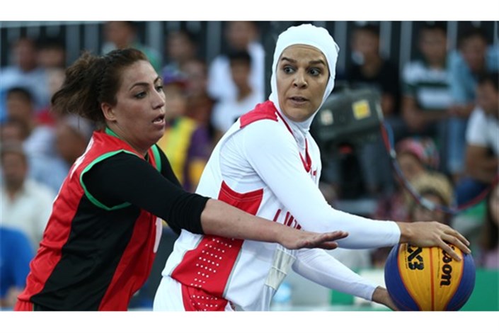 شکست بسکتبال  بانوان ایران مقابل اوگاندا 