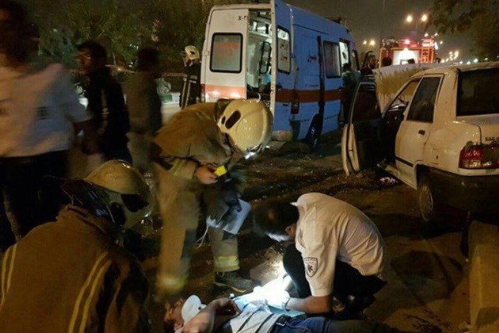  در تصادفات ۲۴ ساعت گذشته جاده ها چند نفر کشته و مجروح شدند ؟