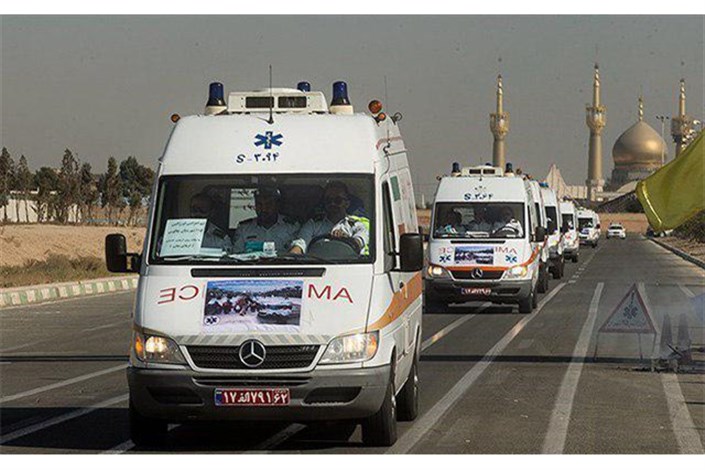  در حادثه برخورد تریلی با ون  18 زائر ایرانی کشته و مجروح شدند