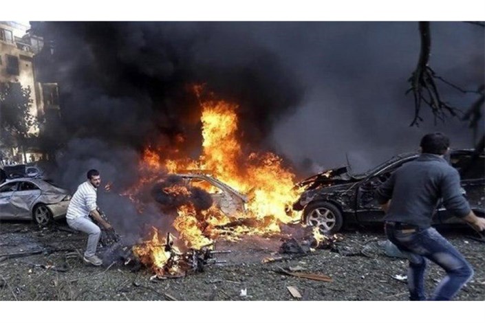 کشته شدن پنج نظامی یمنی در اثر انفجار ماشین 